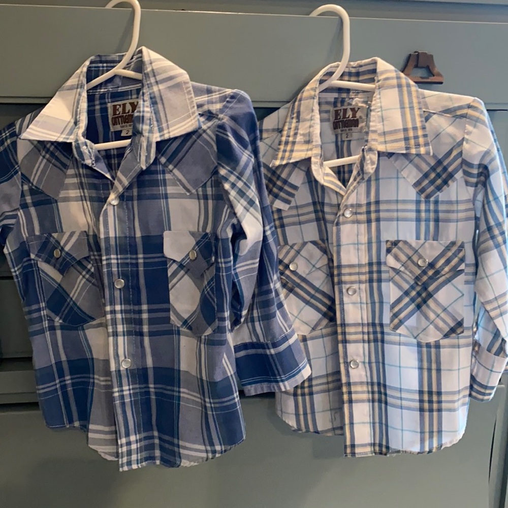 Ely Cattleman Pearl Snaps & Wrangler Jeans